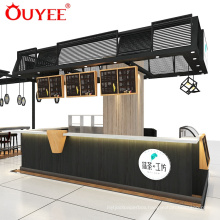 Shopping Mall Tea Kiosk Coffee Shop Furniture